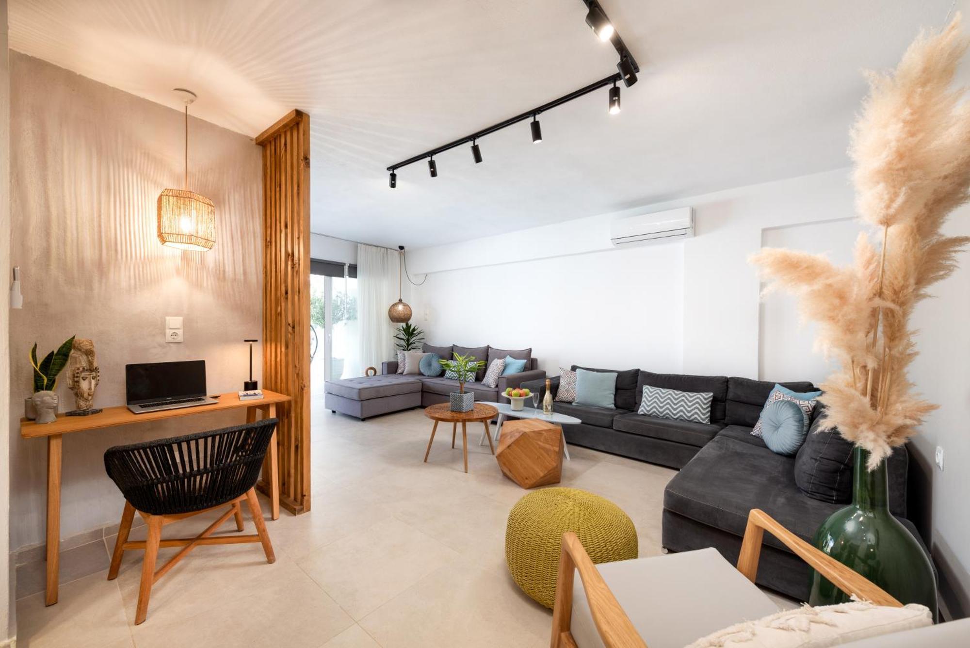 Hypnosis Beachside Villa With Private Heated Pool Georgioupoli Eksteriør billede