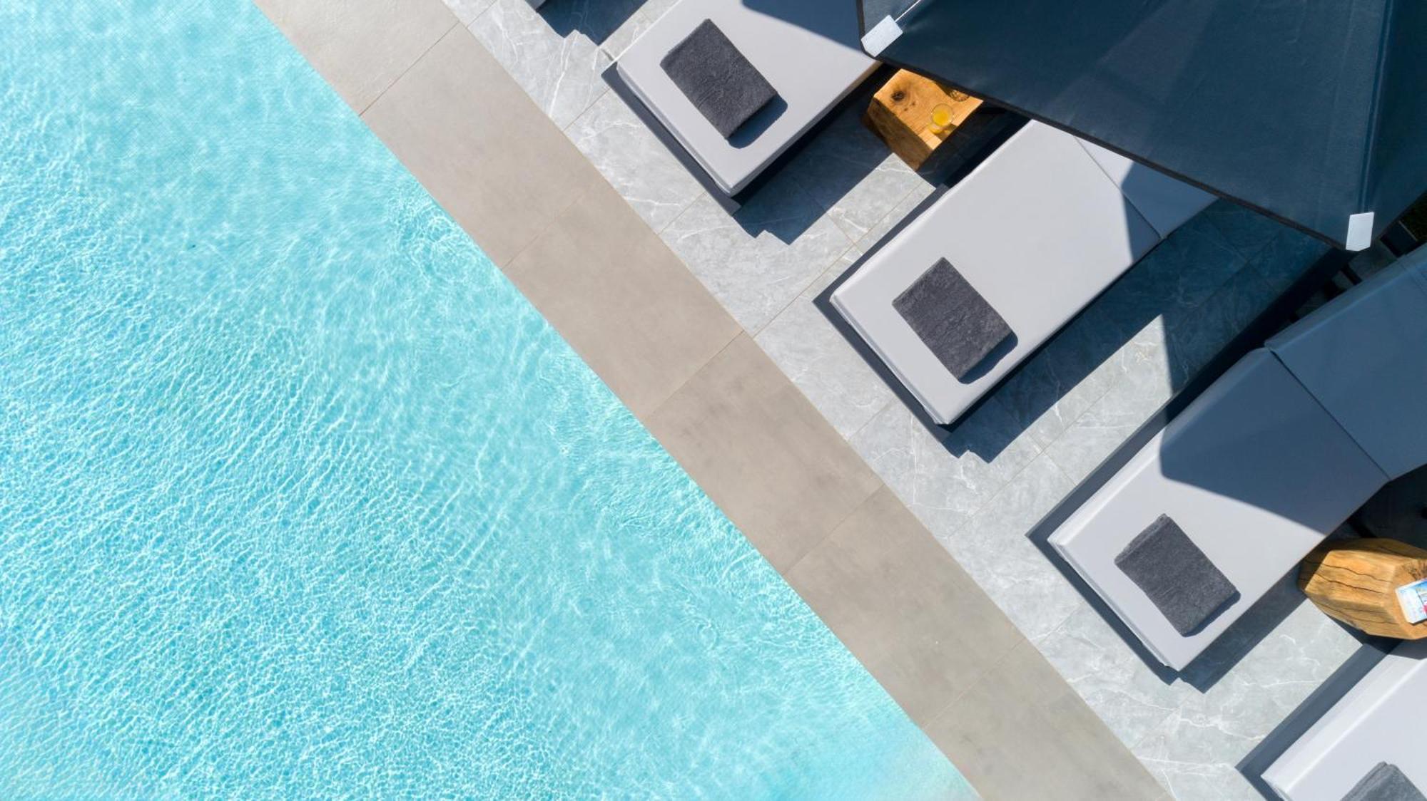 Hypnosis Beachside Villa With Private Heated Pool Georgioupoli Eksteriør billede